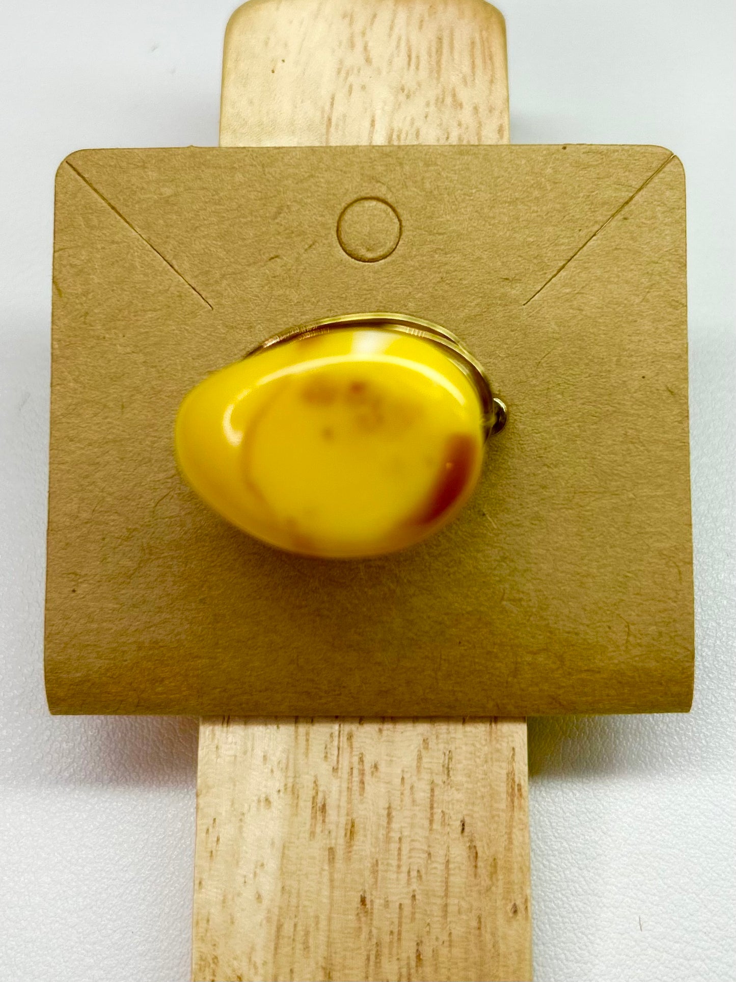 Awakening Yellow Stone Ring